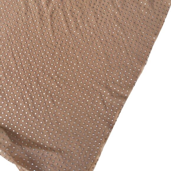 Semi-Sheer Long sleeved Top Slim silver‎ dots - Picture 8 of 9